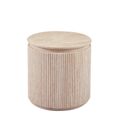 Japandi Bijzettafel Beige 55 CM