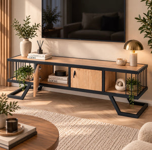 TV Meubel MDF - Metaal - 150 CM