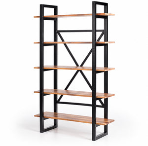 Boekenkast MDF - Metaal 200 CM