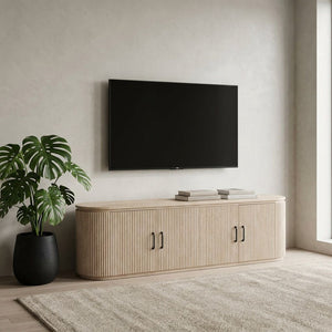 Travertin TV Meubel Beige 200 CM